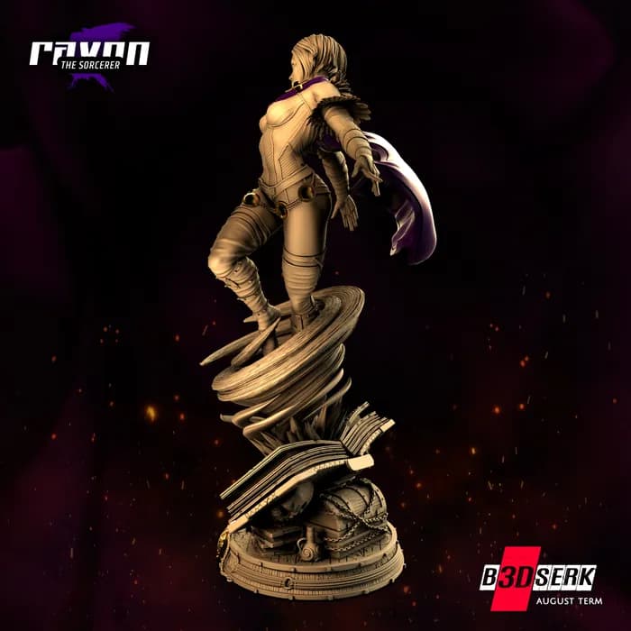 STL - Raven La Hechicera render 5