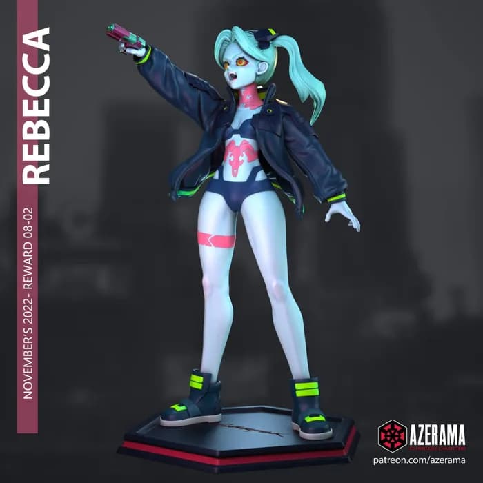 STL - rebecca azeramapatreon render 2