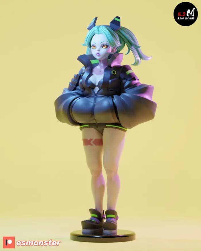 STL - rebecca e s monster render 3