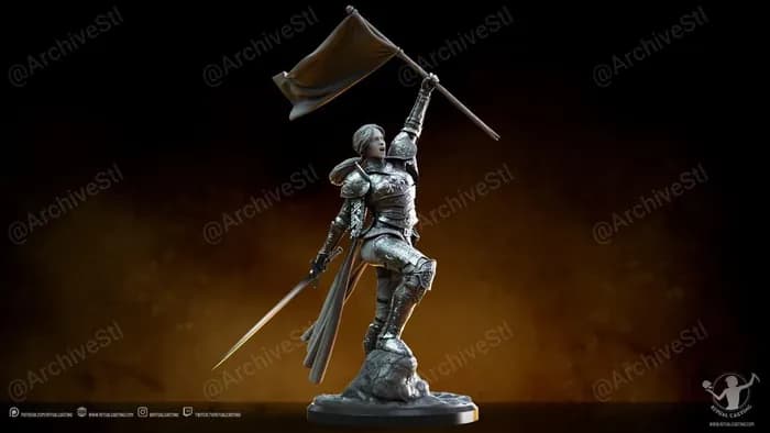 STL - ritual casting 2021 january lady cassandra render 1