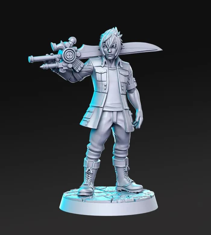 STL - rnestudio classic jrpg nightsky render 1