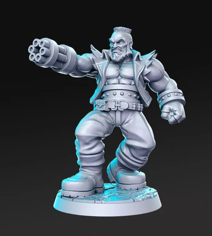 STL - rnestudio classic jrpg william barr render 1