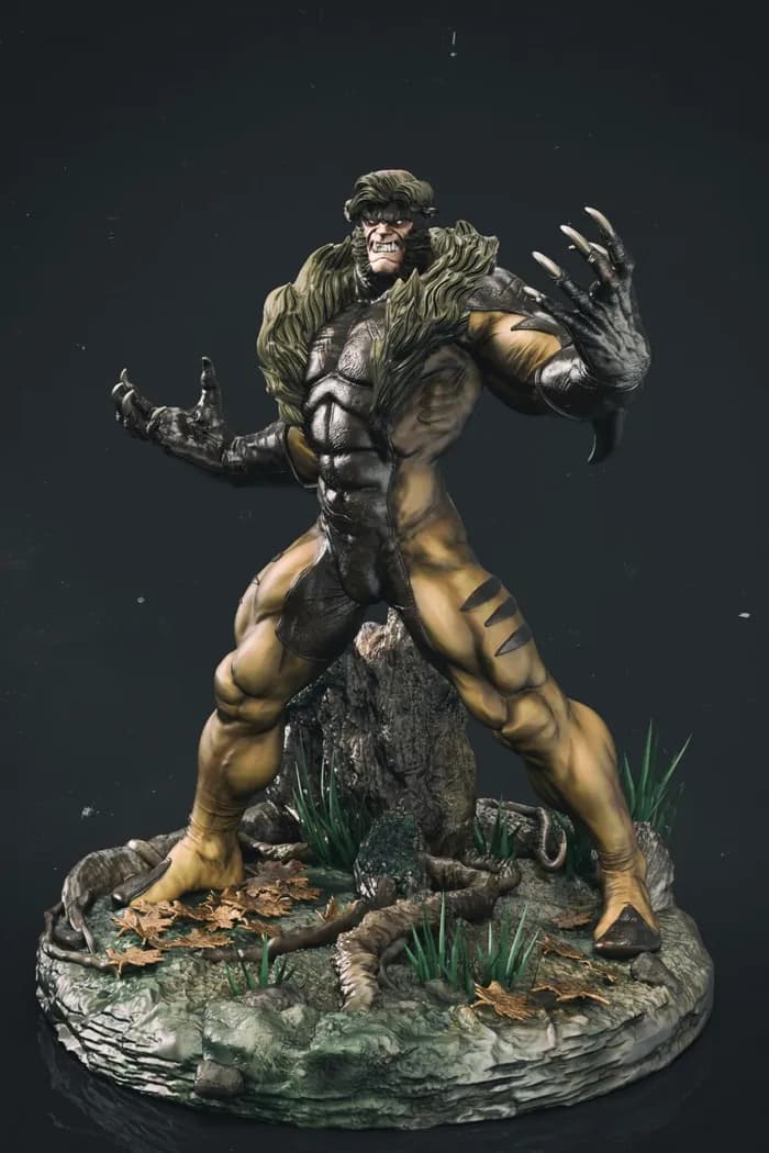 STL - sabertooth (dentes de sabre) by gabriel risco render 1