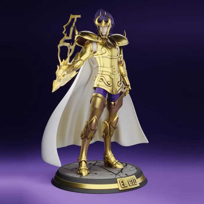 STL - saint seiya lost canvas el cid de capricornio