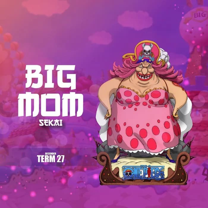 STL - sekai 3d models big mom bust 100mm render 1