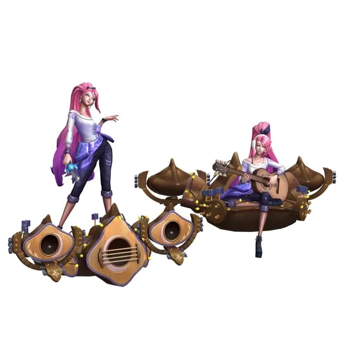 STL - seraphine indie from league of legends render 1