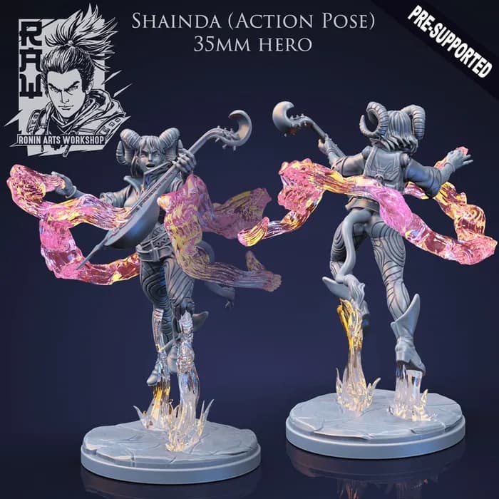STL - shainda actionpose 7z x render 2