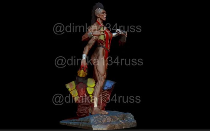 STL - sheeva stl render 3