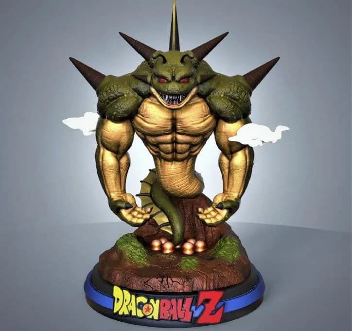 STL - Shenron dragón de Namek render 2