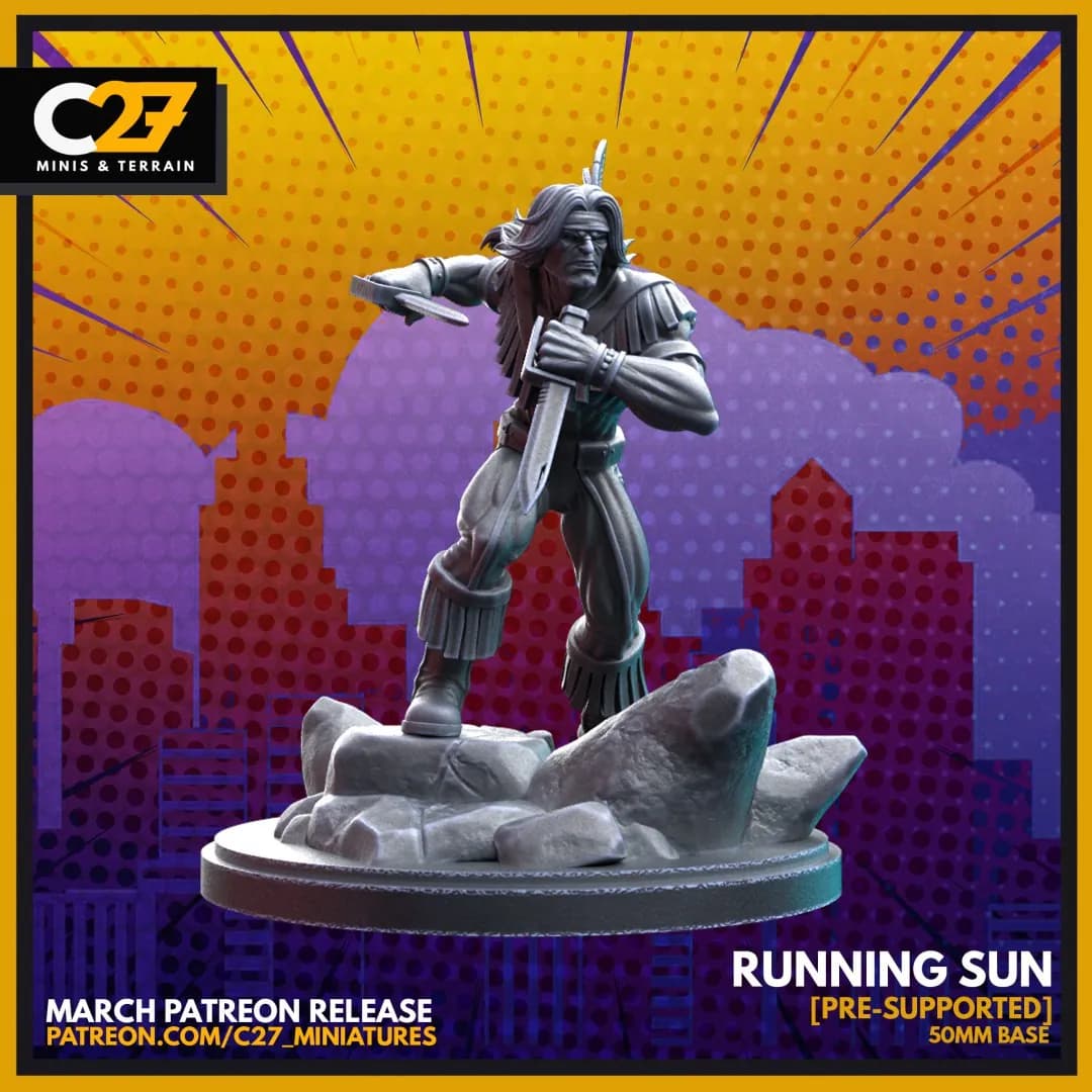 STL - Sol Corriendo render 1