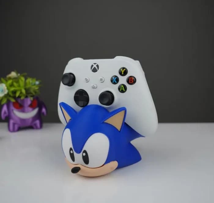 STL - sonic controller holder @print3dworld stl render 1