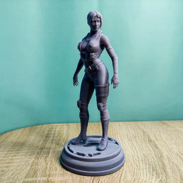STL - sonya blade render 3