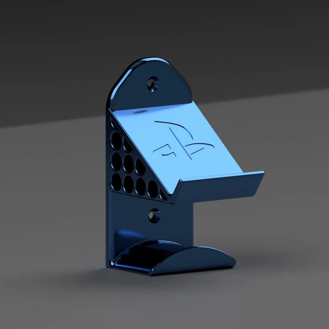 STL - Playstation controller and headset wall mount