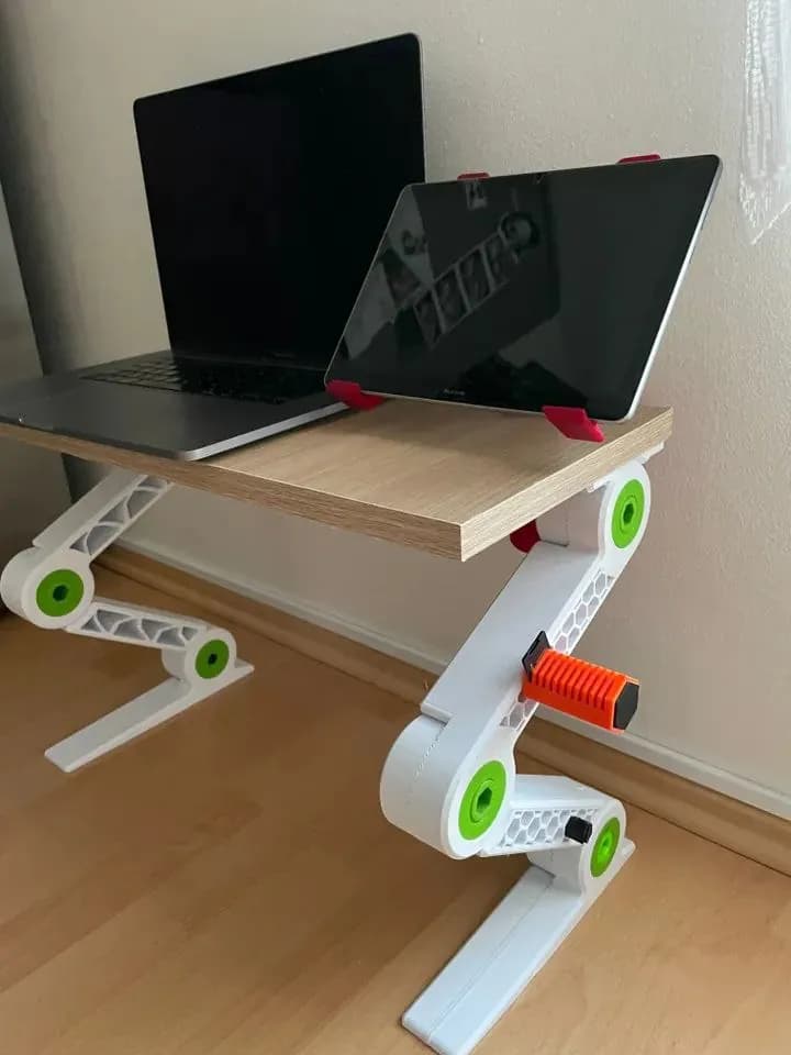 STL - Adjustable multifunction laptop and tablet stand