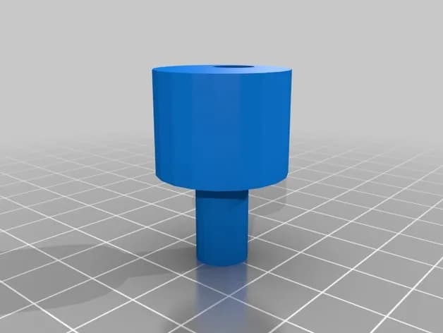 STL - Soporte para agitador de pintura de modelismo render 2