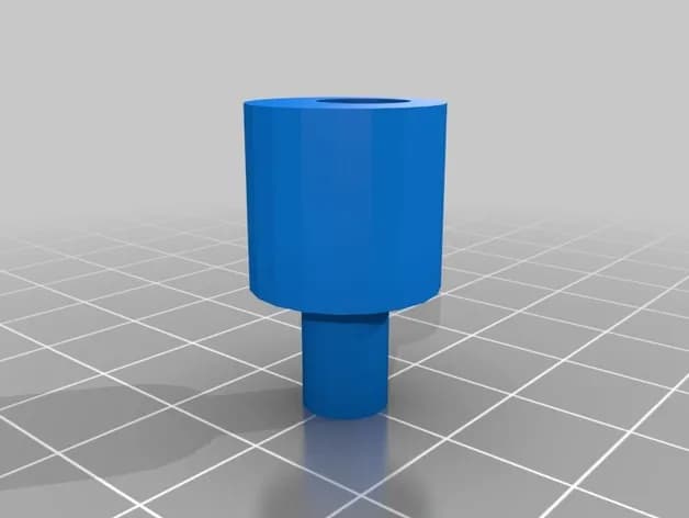 STL - Soporte para agitador de pintura de modelismo render 3