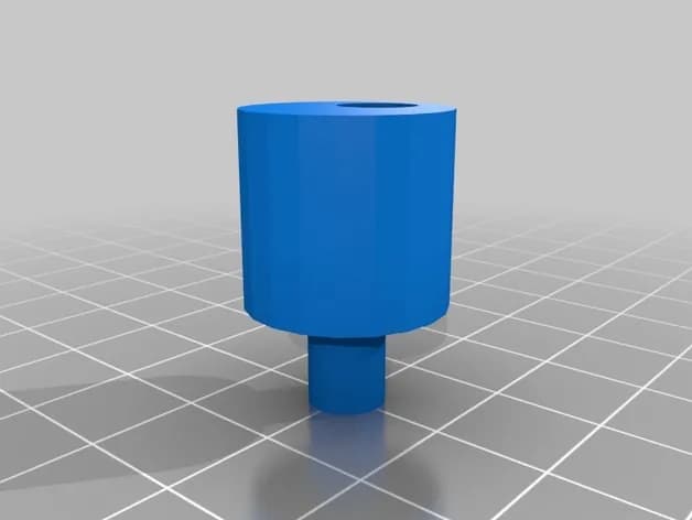 STL - Soporte para agitador de pintura de modelismo render 5