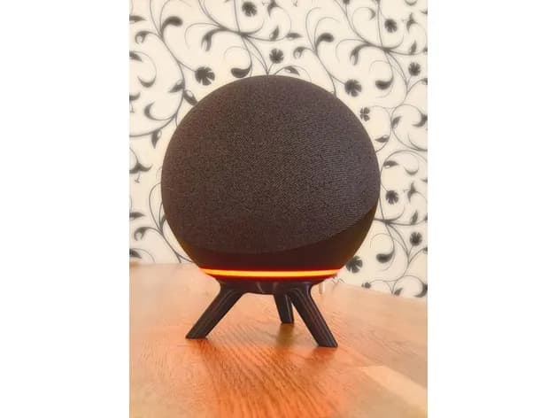 STL - Soporte para altavoz Alexa Echo Dot render 4