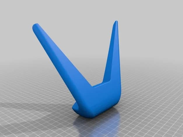 STL - Soporte para Audífonos con Diseño Hexagonal render 3