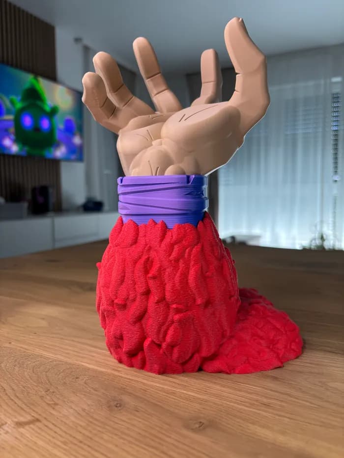 STL - Goku Hands Style Video Game Controller Stand