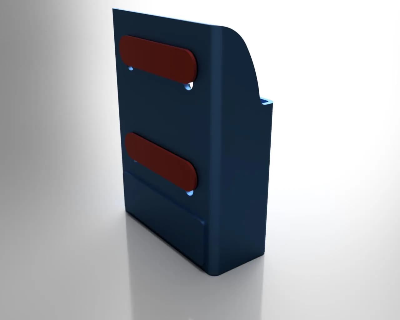 STL - Soporte para Cuchara de Arenero para Gatos render 4