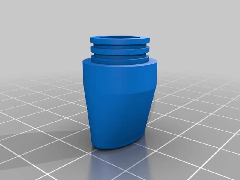 STL - Vape ecig 30mm max tank holder