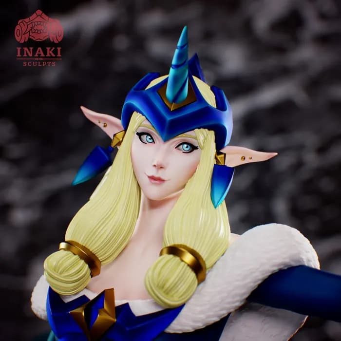 STL - soraka winter wonder inaki sculpts render 2
