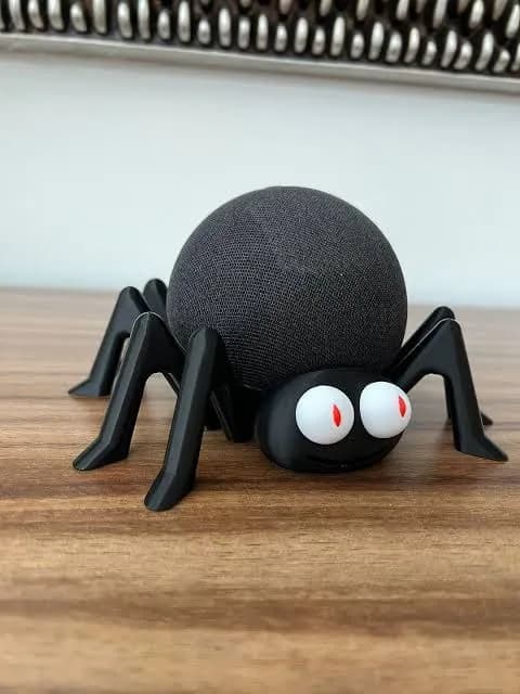 STL - spider alexa echo dot 4th 5th gen render 1