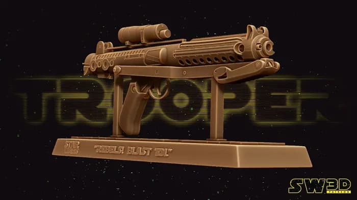 star wars 3d models rifle blaster e 1 300mm x