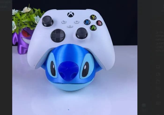 STL - stitch controller holder rezip render 2