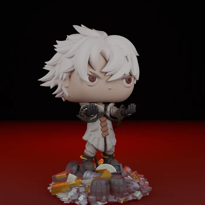 STL - studiomado rudo funko t me moxomor aka render 4