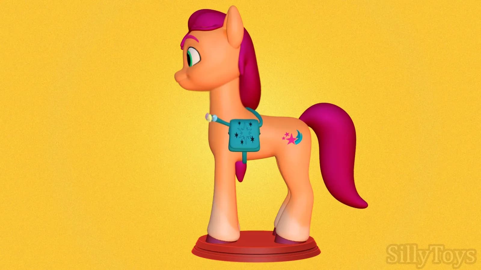 STL - Sunny Starscout My Little Pony A New Generation render 2