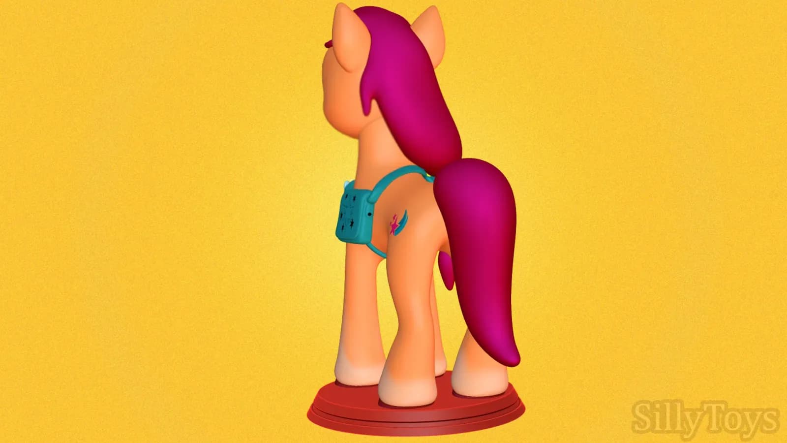 STL - Sunny Starscout My Little Pony A New Generation render 3