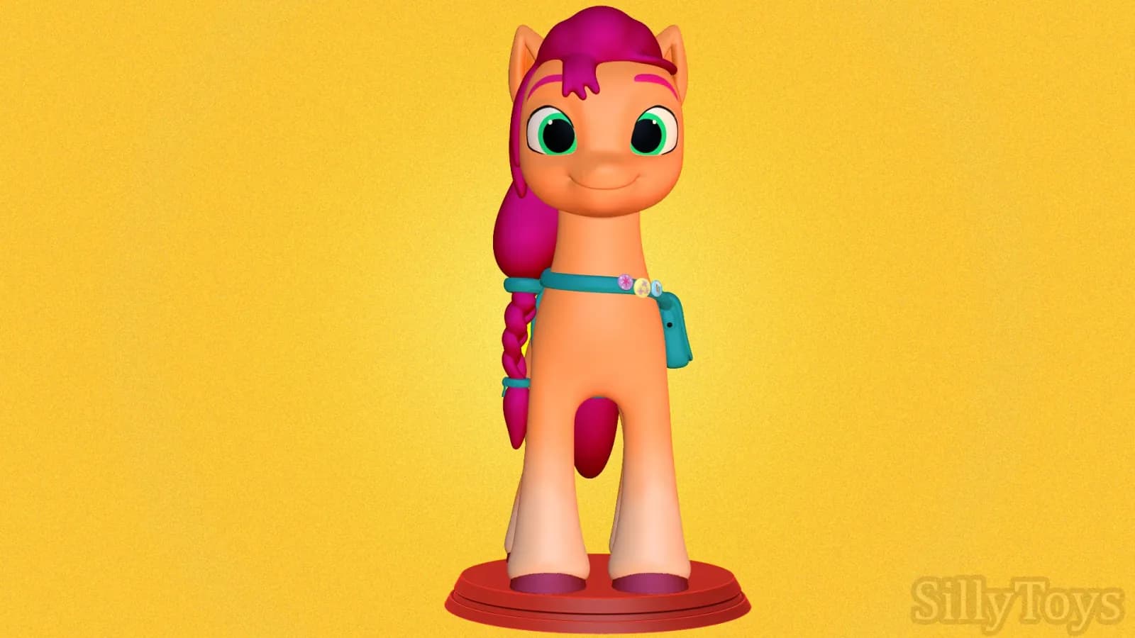STL - Sunny Starscout My Little Pony A New Generation render 5