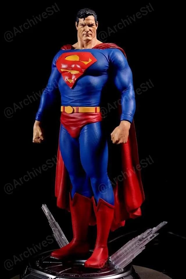 STL - Superman Kingdom Come render 2