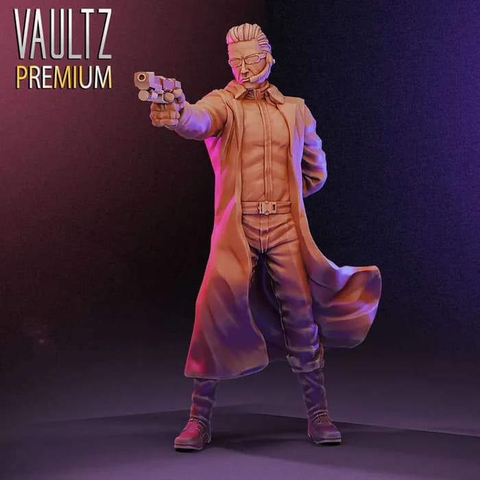 STL - Supervivientes post apocalípticos de Vaultz render 4