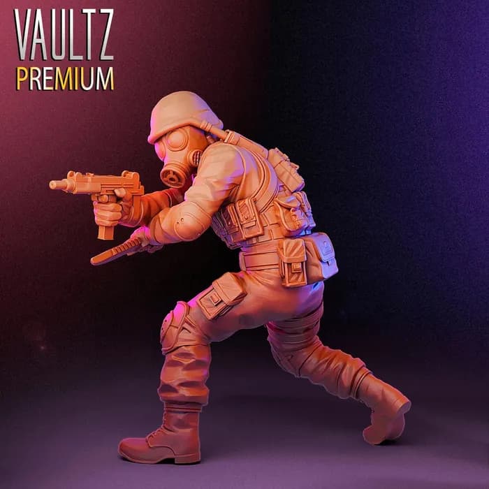STL - Supervivientes post apocalípticos de Vaultz render 5