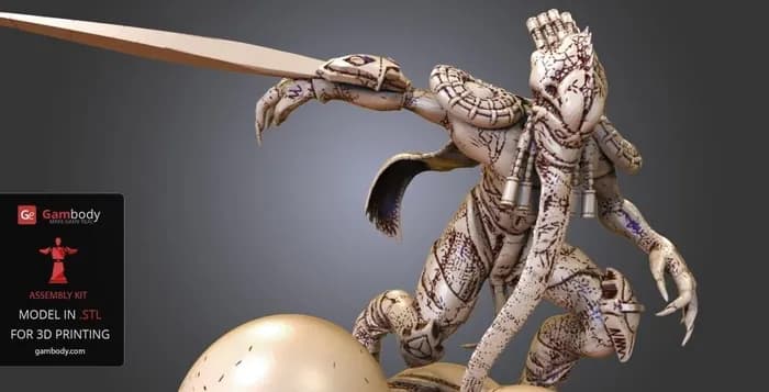 STL - swarm host render 3