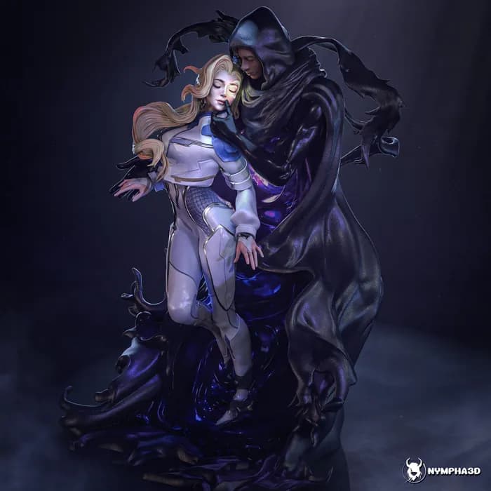STL - Tandy Bowen y Tyrone Johnson Cloak & Dagger render 2