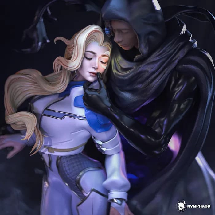 STL - Tandy Bowen y Tyrone Johnson Cloak & Dagger render 3