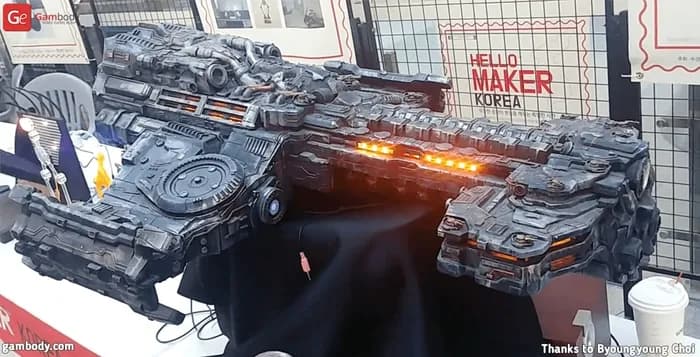 STL - terran battlecruiser starcraft gambody render 1