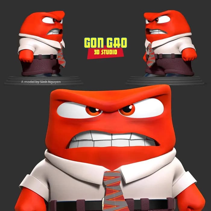 the rage of anger inside out 2 fanart