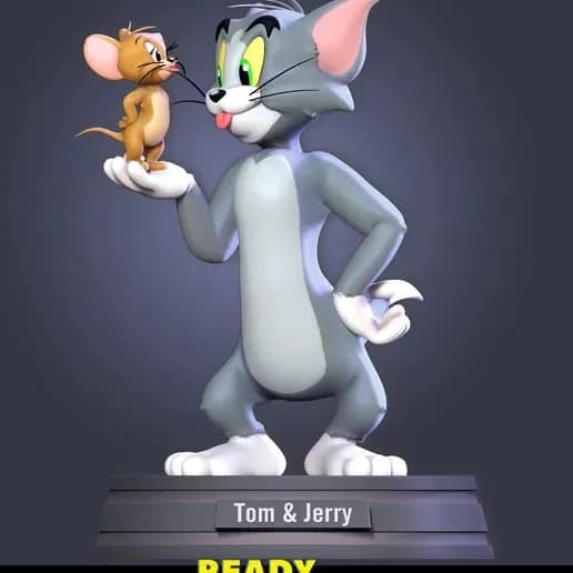 STL - tom & jerry render 4