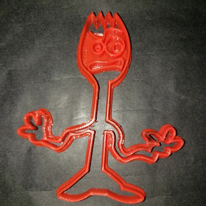 STL - toy story 4 cortantes cookie cutter render 2