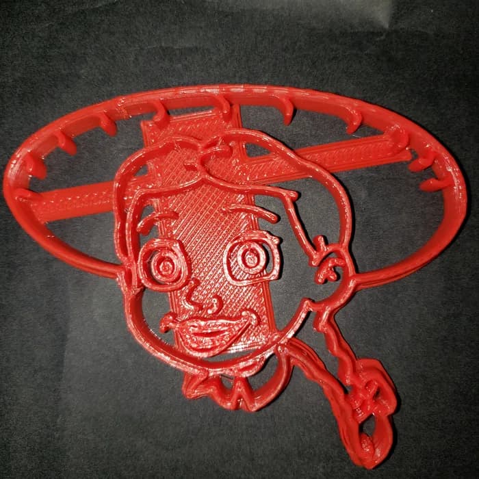 STL - toy story 4 cortantes cookie cutter render 5