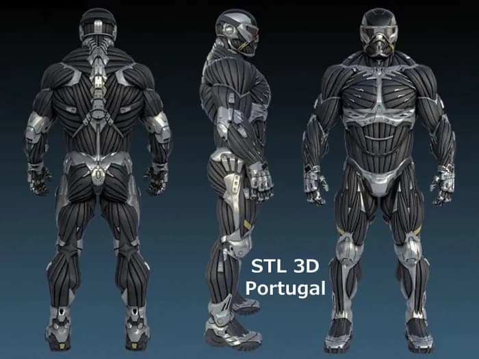 STL - Traje Nano Crysis render 2
