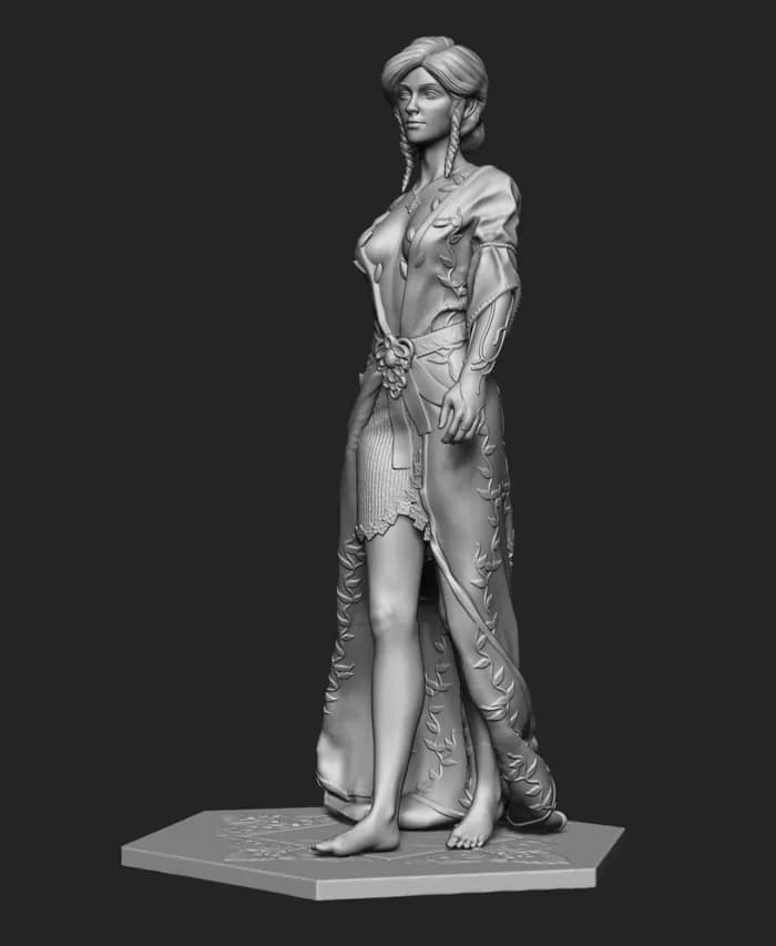 STL - triss stl render 2