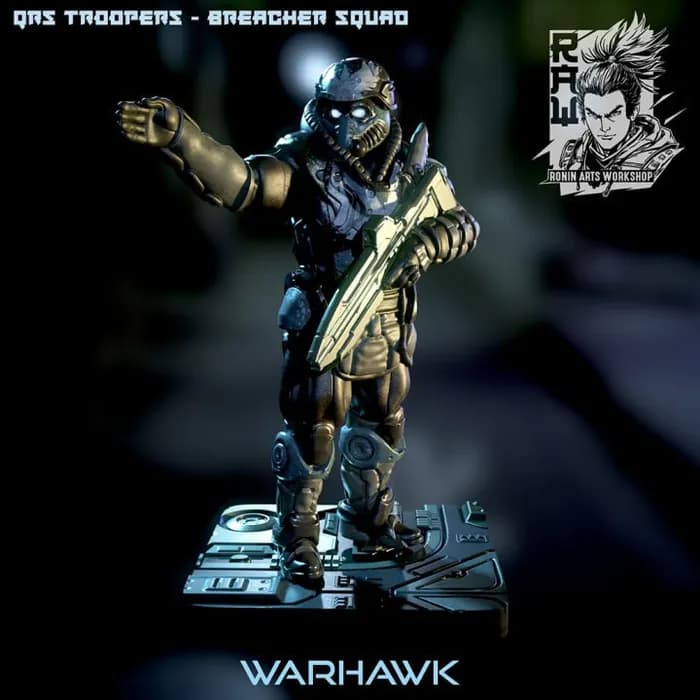 STL - trooper ripper render 1