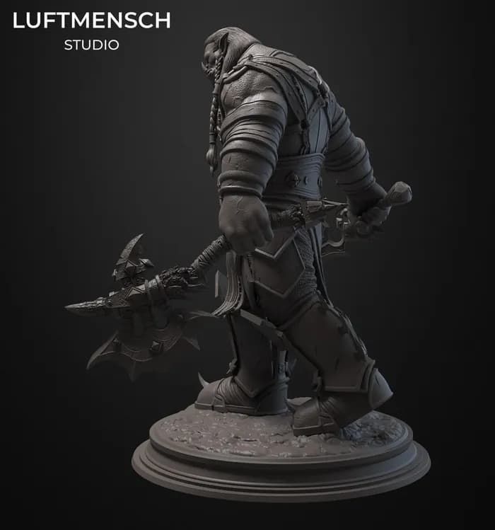 STL - varok saurfang render 2