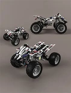 STL - Lego Technic All Terrain Vehicle